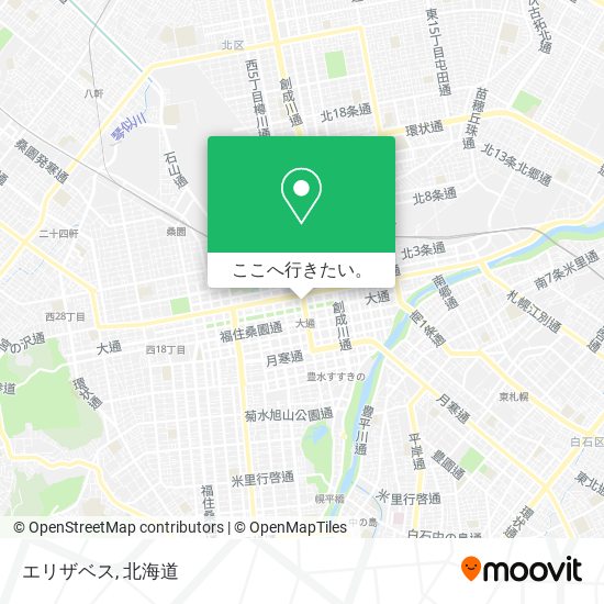 エリザベス地図