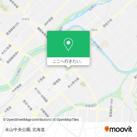 永山中央公園地図