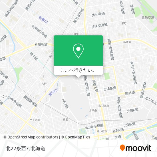 北22条西7地図
