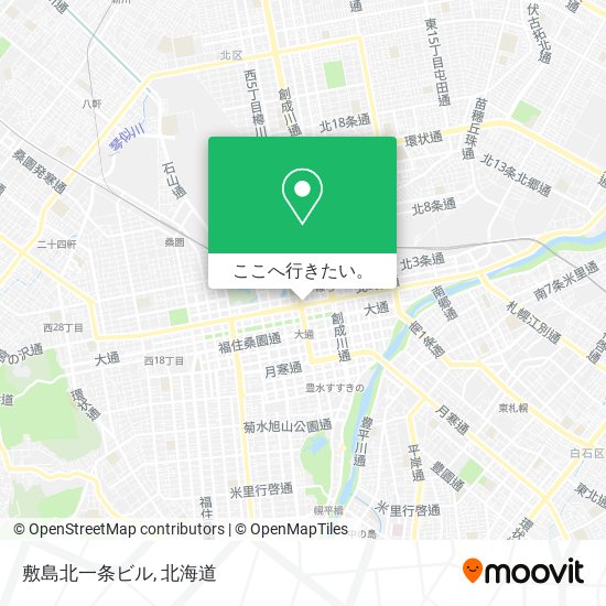 敷島北一条ビル地図