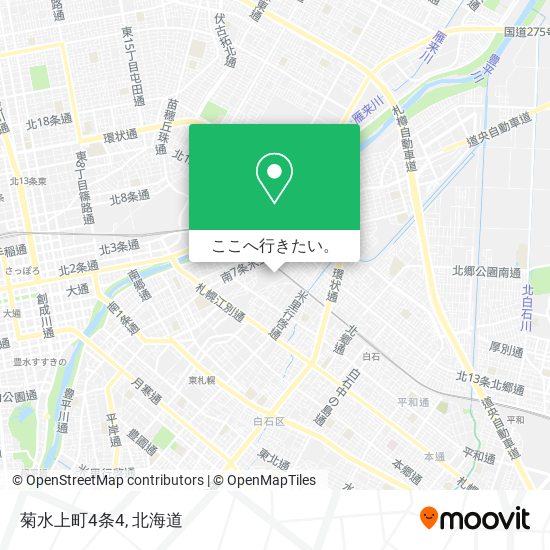 菊水上町4条4地図