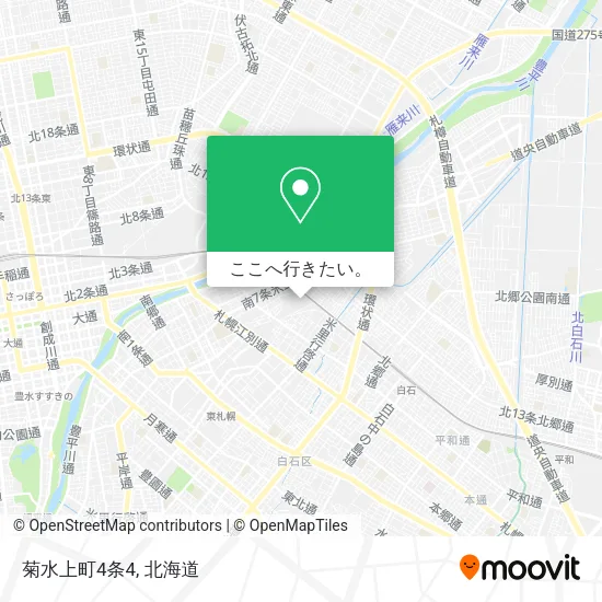 菊水上町4条4地図