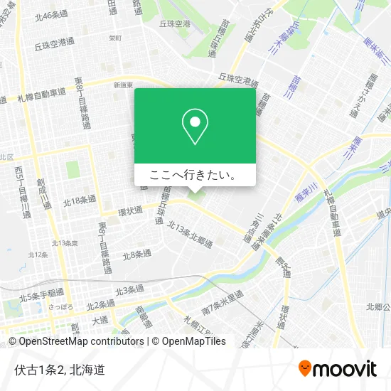 伏古1条2地図