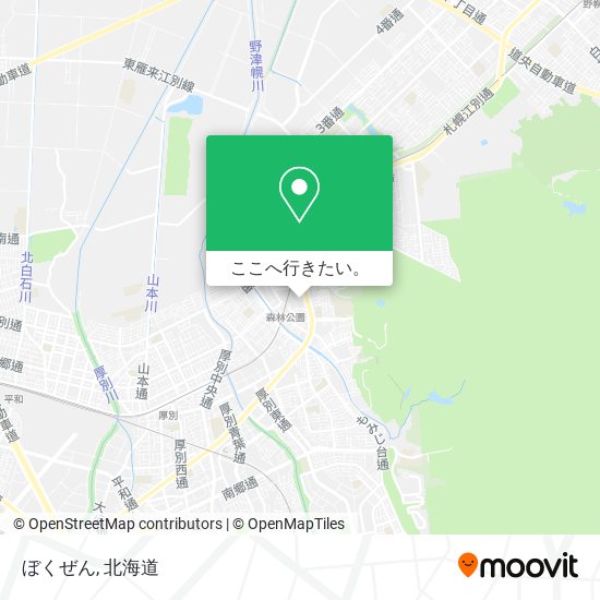 ぼくぜん地図