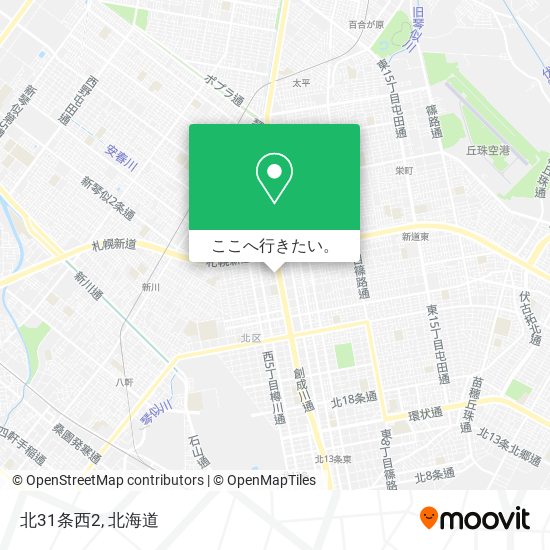 北31条西2地図