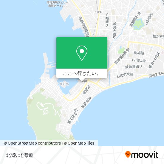 北遊地図