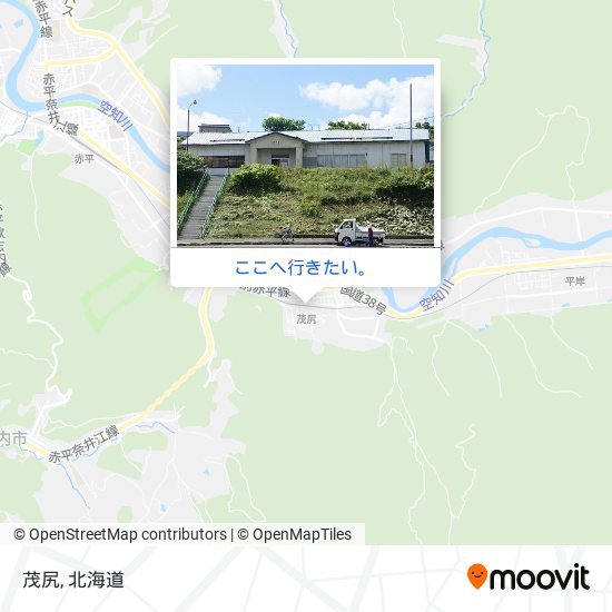 茂尻地図