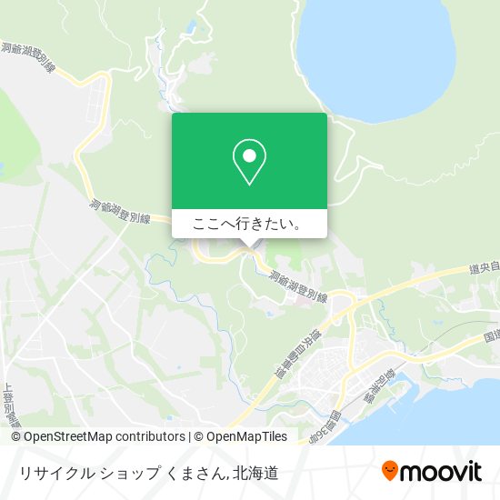 リサイクル ショップ くまさん地図