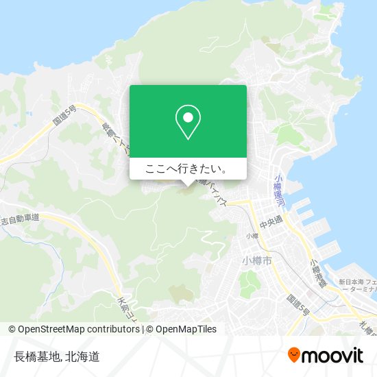 長橋墓地地図