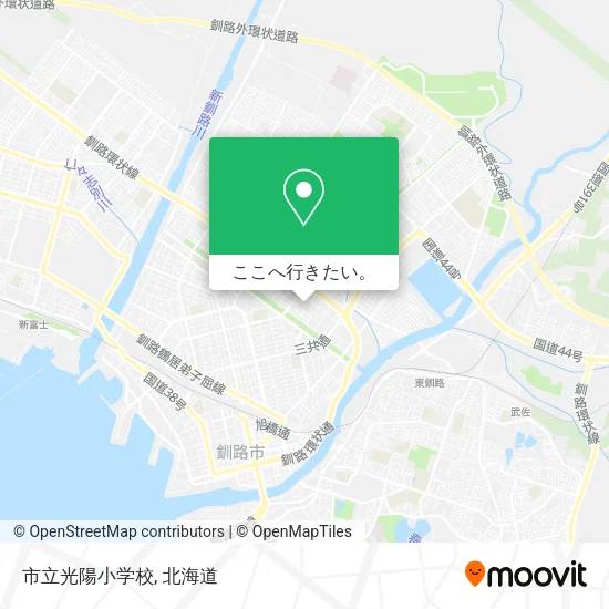 市立光陽小学校地図