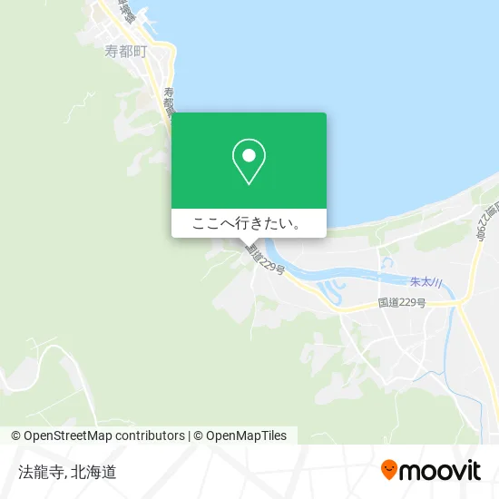 法龍寺地図