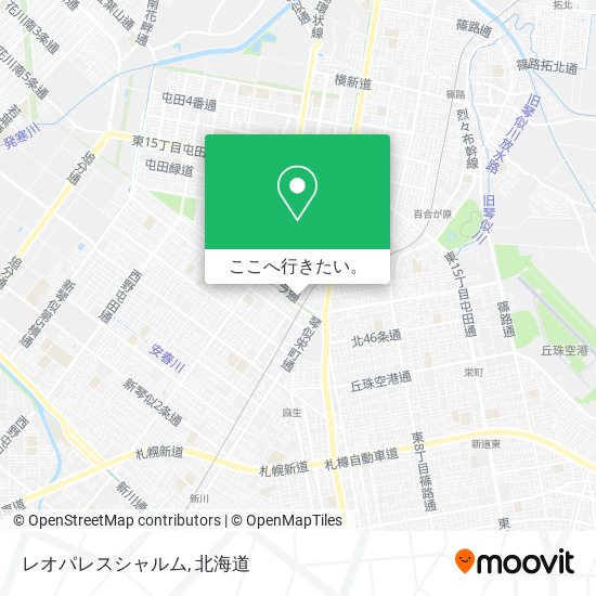 レオパレスシャルム地図