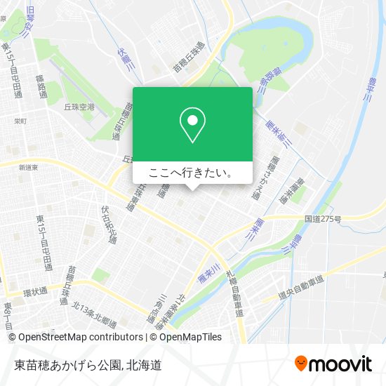 東苗穂あかげら公園地図