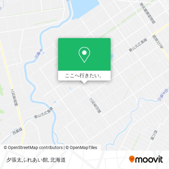 夕張太ふれあい館地図