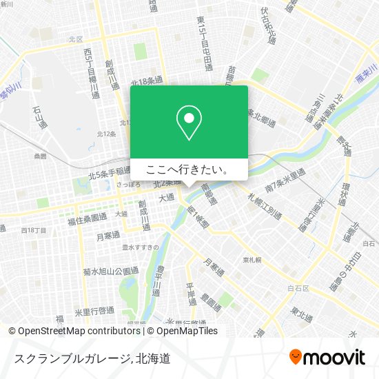 スクランブルガレージ地図