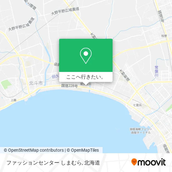ファッションセンター しまむら地図