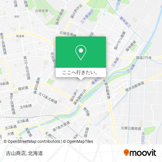 吉山商店地図