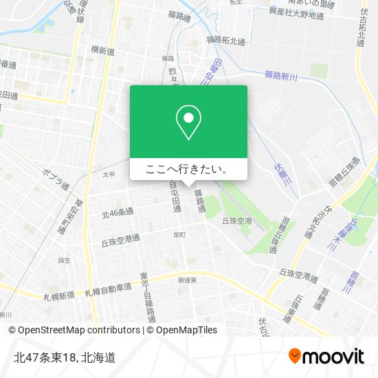 北47条東18地図