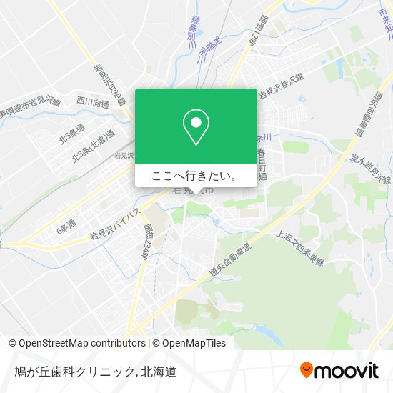 鳩が丘歯科クリニック地図