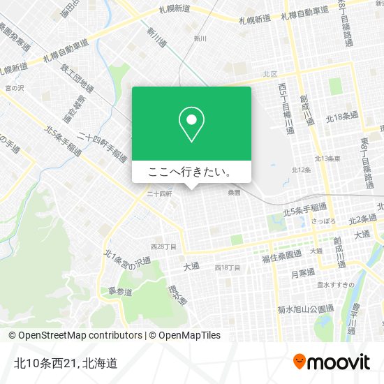 北10条西21地図