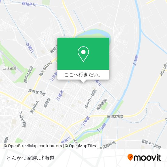 とんかつ家族地図