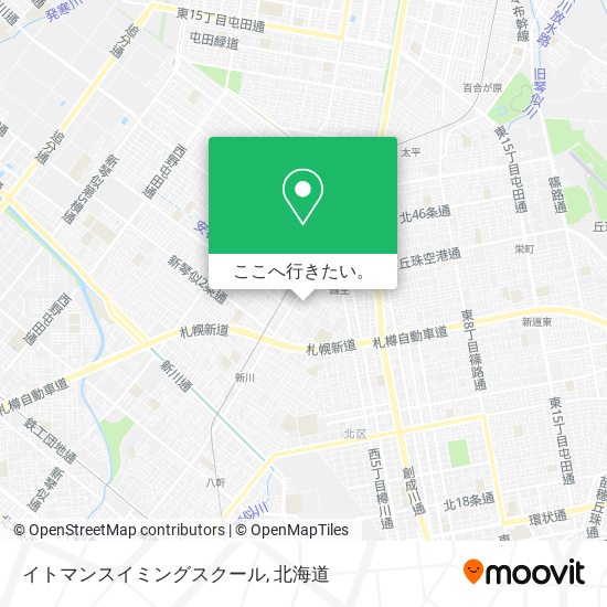 イトマンスイミングスクール地図