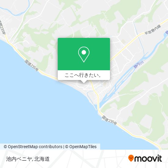 池内ベニヤ地図
