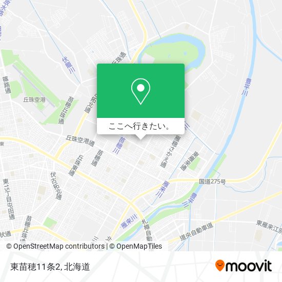 東苗穂11条2地図