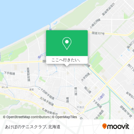 あけぼのテニスクラブ地図
