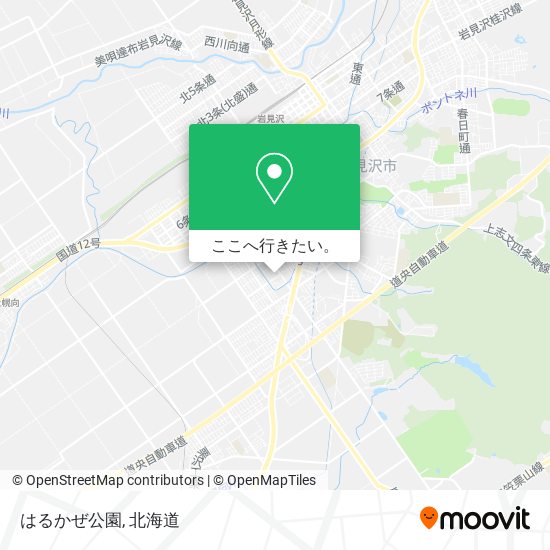 はるかぜ公園地図