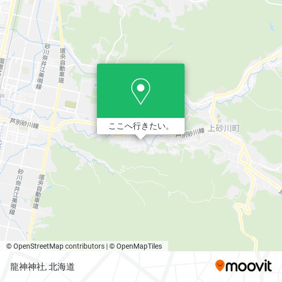 龍神神社地図