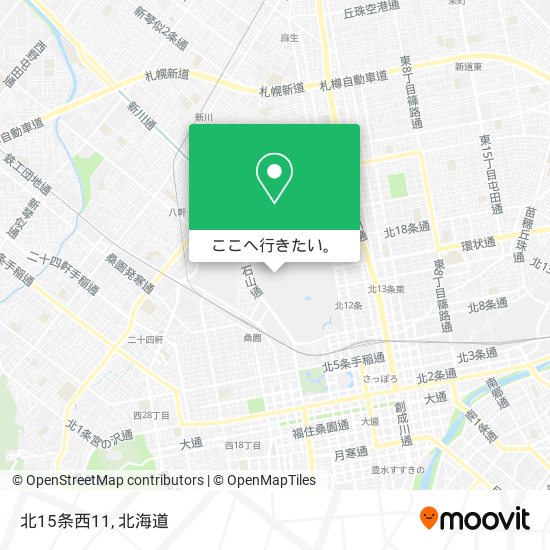 北15条西11地図