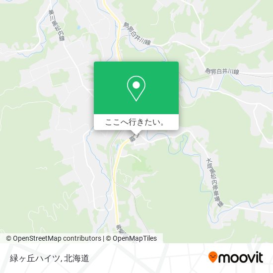 緑ヶ丘ハイツ地図