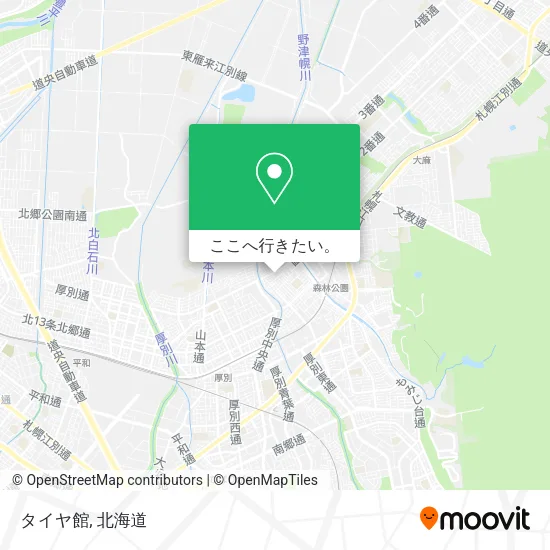 タイヤ館地図