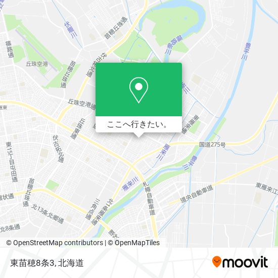 東苗穂8条3地図