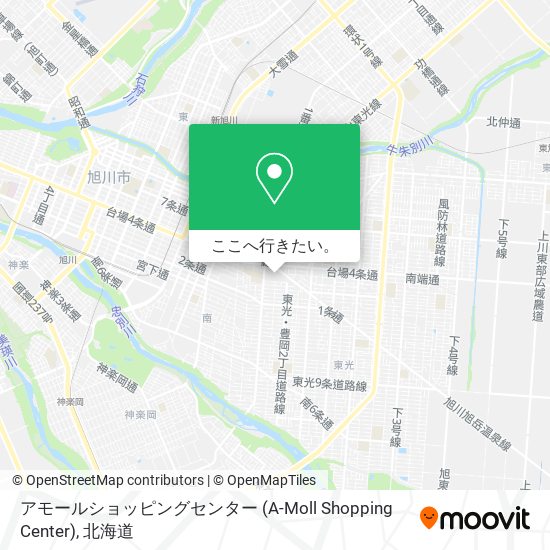 アモールショッピングセンター (A-Moll Shopping Center)地図