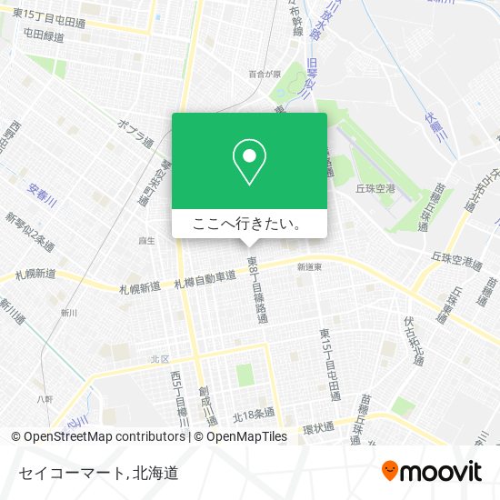 セイコーマート地図