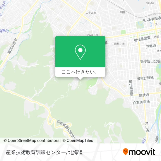 産業技術教育訓練センター地図
