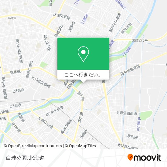 白球公園地図