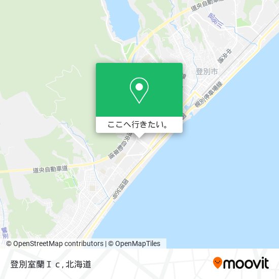 登別室蘭Ｉｃ地図