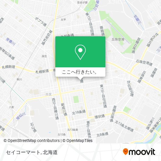 セイコーマート地図