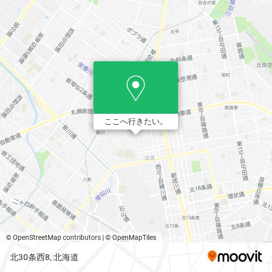 北30条西8地図