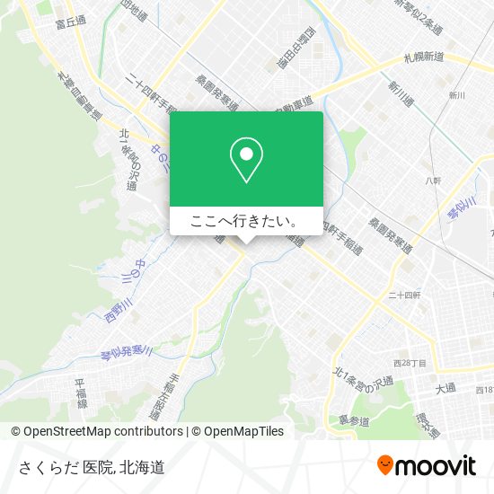 さくらだ 医院地図