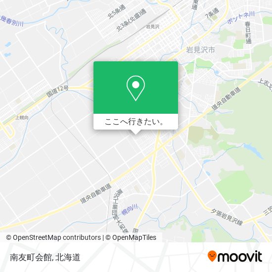 南友町会館地図