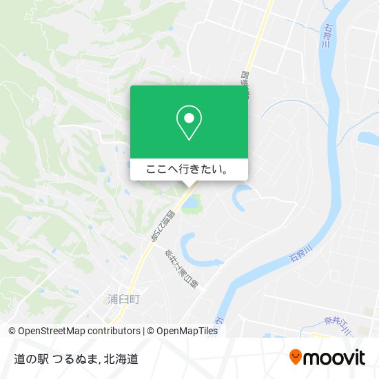 道の駅 つるぬま地図