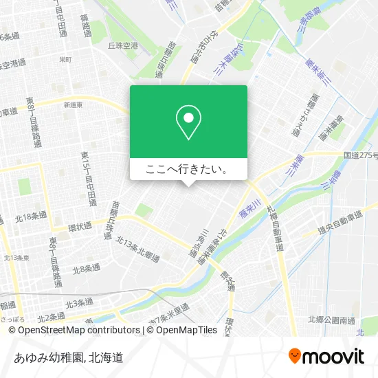 あゆみ幼稚園地図
