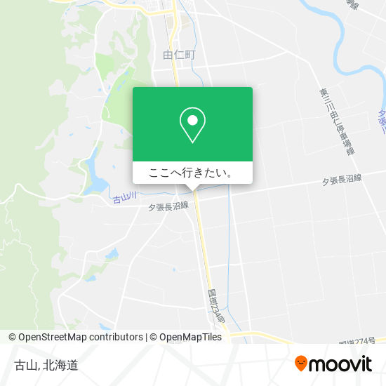 古山地図