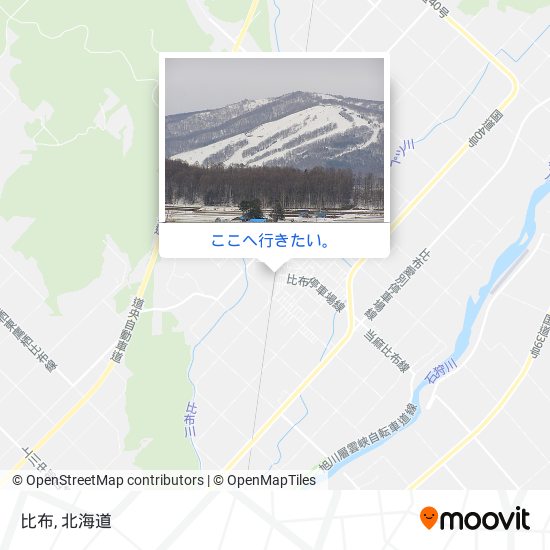 比布地図