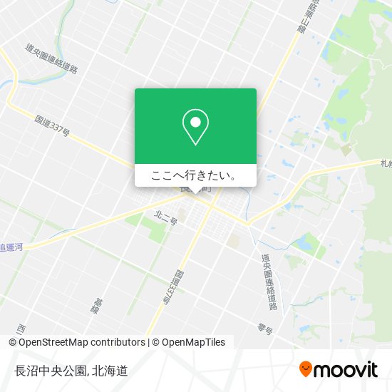 長沼中央公園地図