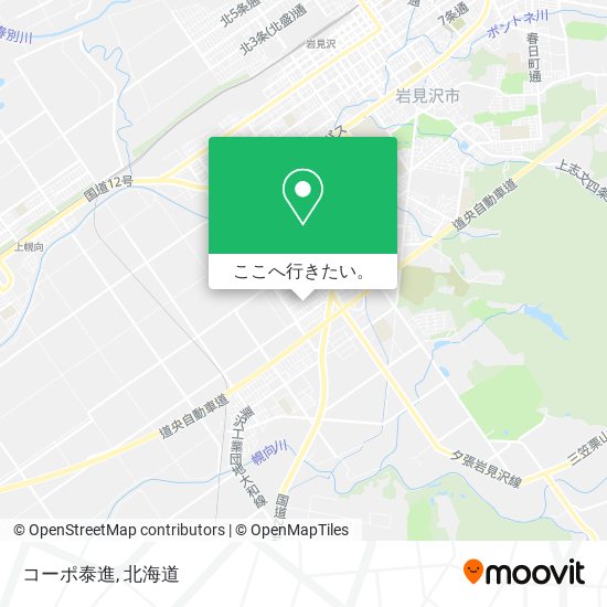 コーポ泰進地図